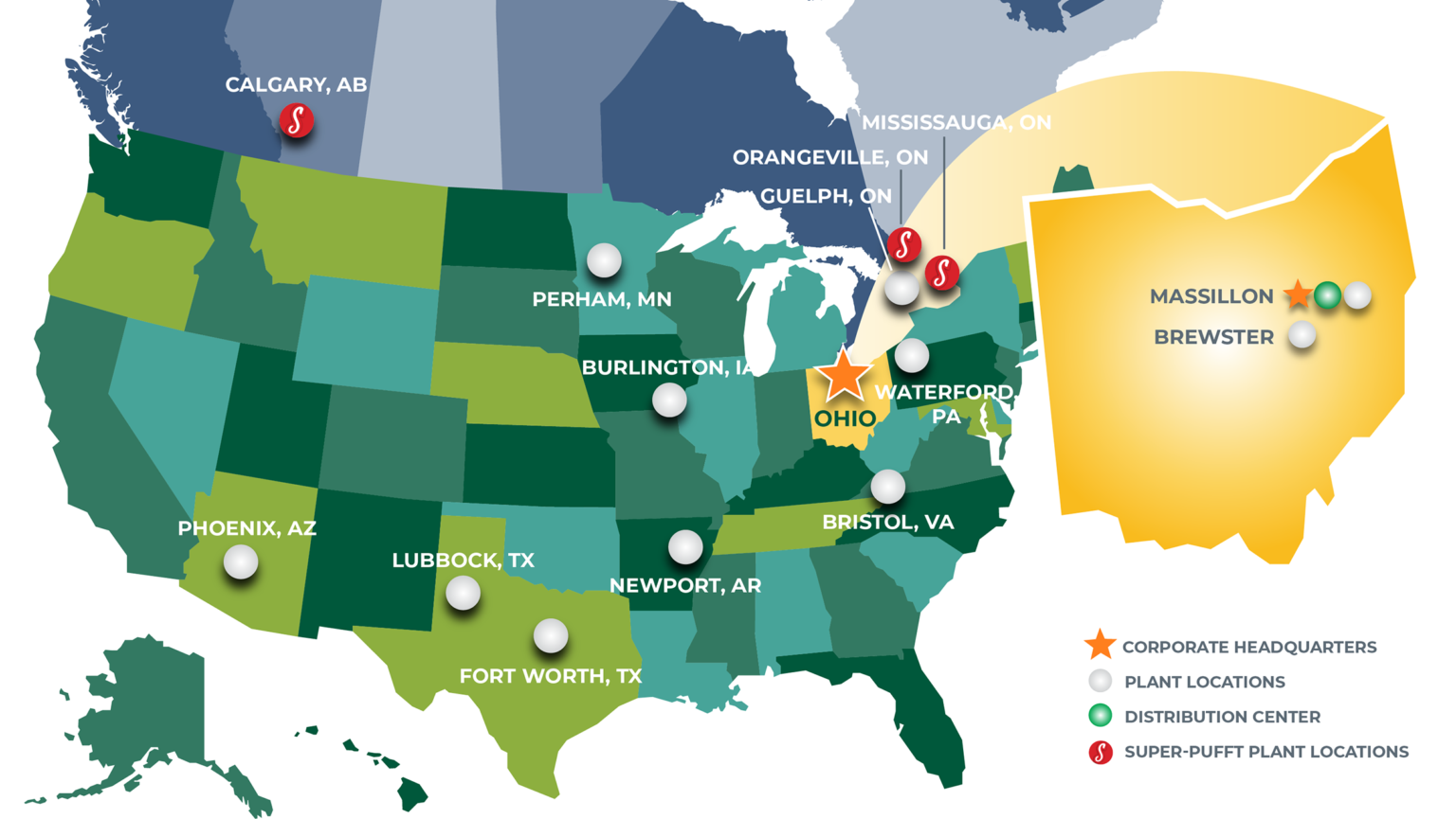 Locations Shearer's Foods